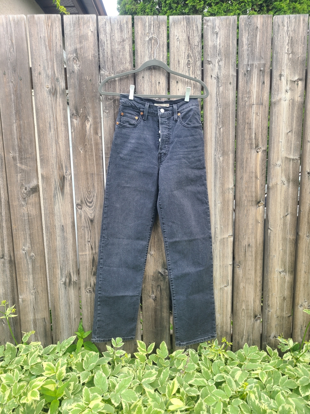 Womens Levis Ribcage Straight